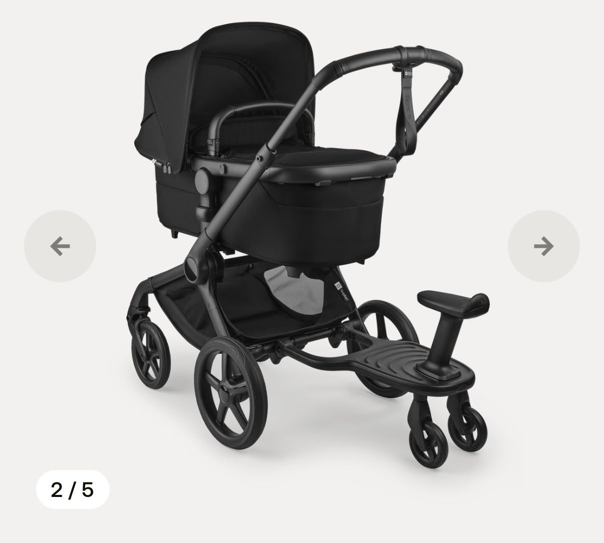Bugaboo meerijdplankje, nieuw in de doos, Ophalen of Verzenden, Nieuw, Bugaboo