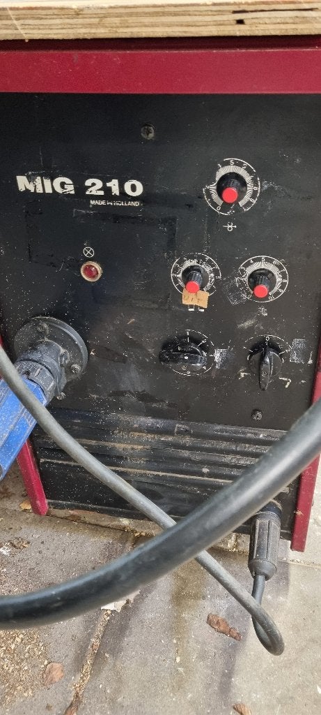Tico MIG210 Lasapparaat 400V, Ophalen, Gebruikt, 250 ampère of meer, Elektroden