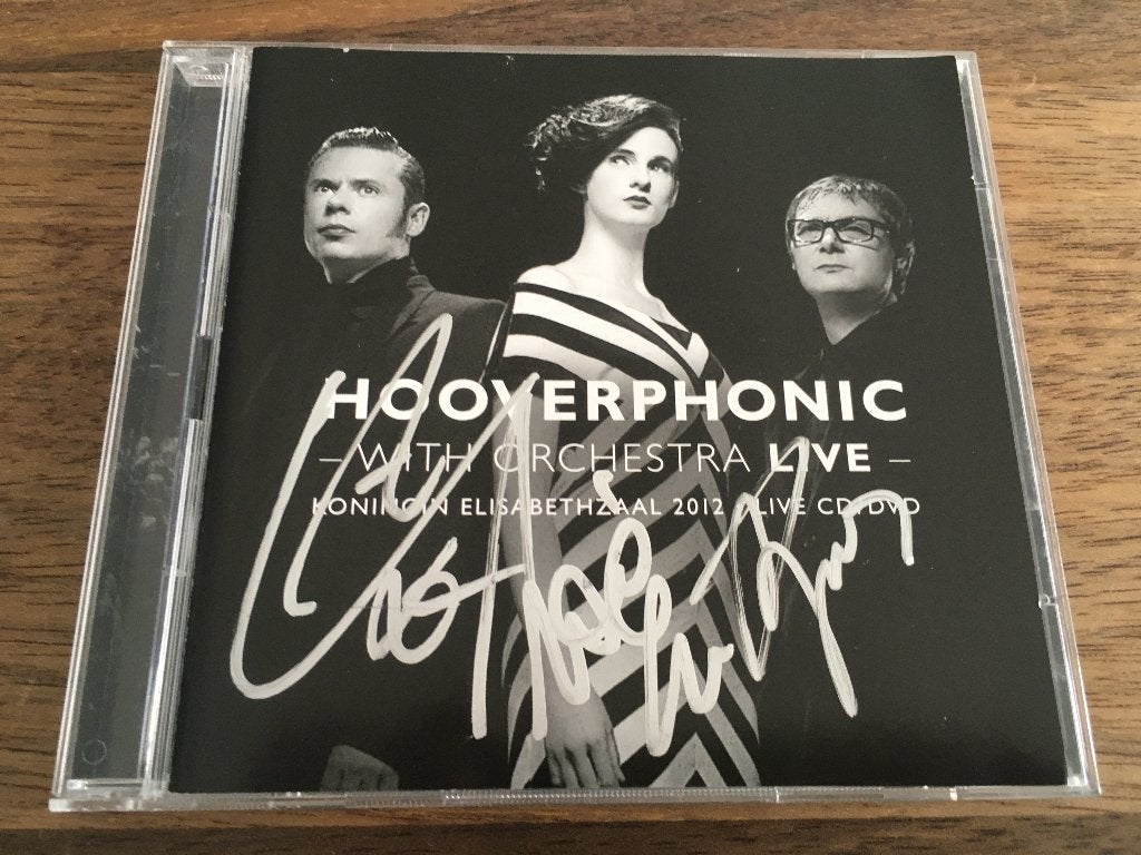 Cd+Dvd Hooverphonic with Orchestra Live GESIGNEERD NIEUW, Gesigneerd, Pop, Ophalen of Verzenden, Live-album