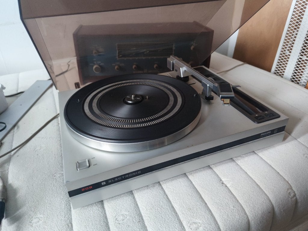 Platenspeler Philips 209S electronic, Ophalen, Philips, Gebruikt, Automatisch