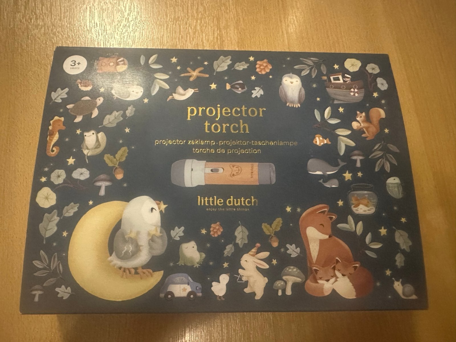 Little Dutch Projector Torch - Verhalenprojector, Ophalen, Zo goed als nieuw, Taal en Lezen, Met licht