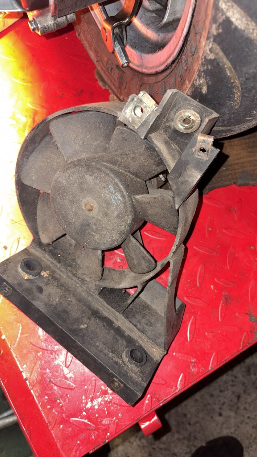 Hexagon Radiateur koelvin  125/150/180, Ophalen of Verzenden, Zo goed als nieuw, Blok, Piaggio
