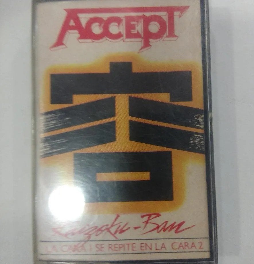 Accept - Kaizoku-Ban Cassette (Metal Heart Love Child), Gebruikt, 1 bandje, Ophalen of Verzenden, Voorbespeeld