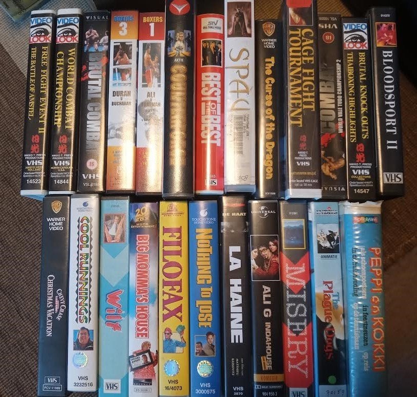 Stapel videobanden, Cd's en Dvd's, VHS | Film, Vanaf 16 jaar, Ophalen of Verzenden, Gebruikt, Overige genres