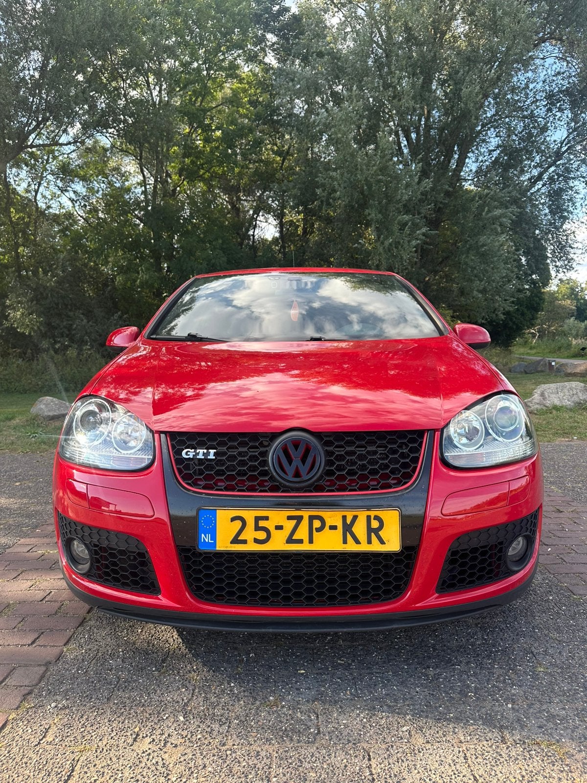 Volkswagen Golf 2.0 GTI 147KW 2008 Rood, Auto's, 4 cilinders, Origineel Nederlands, Handgeschakeld, Voorwielaandrijving