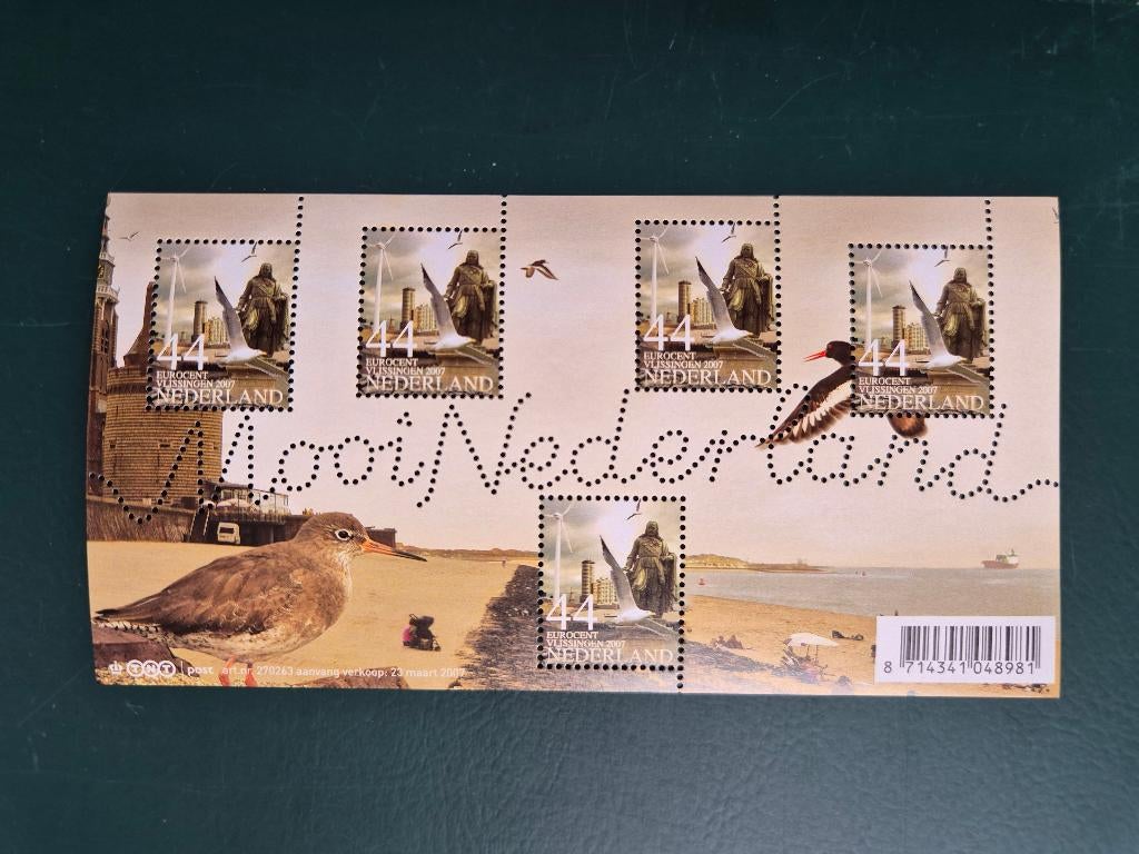 NVPH 2495 - 2007 Mooi Nederland Vlissingen - postfris mooi!, Ophalen of Verzenden, Na 1940, Postfris