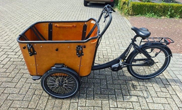 Qivelo N8 elektrische driewieler bakfiets - september 2022, Fietsen en Brommers, Fietsen | Bakfietsen, Ophalen of Verzenden