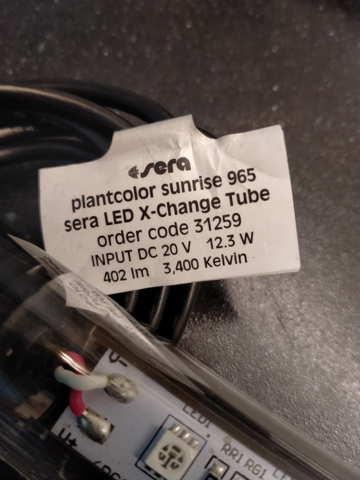 sera lampen set met driver, Ophalen, Gebruikt, Verlichting of Verwarming, Sera