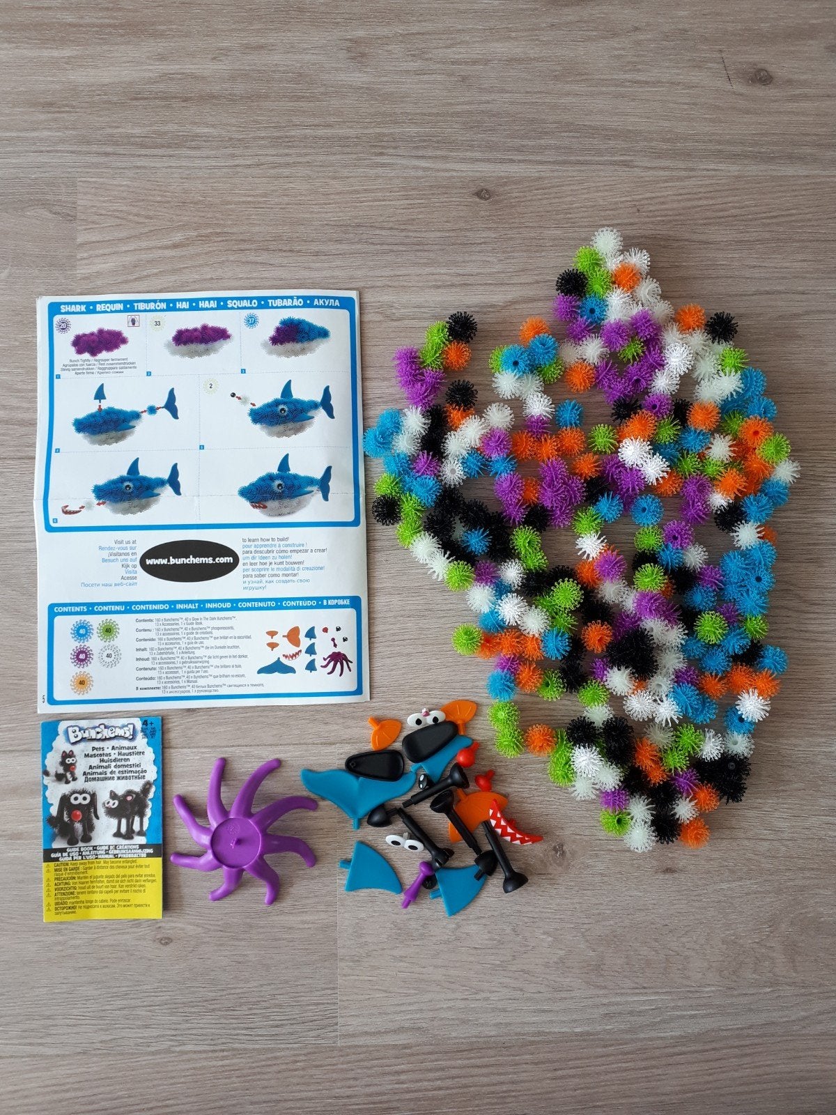Leuke grote set Bunchems!!, Ophalen of Verzenden, Zo goed als nieuw