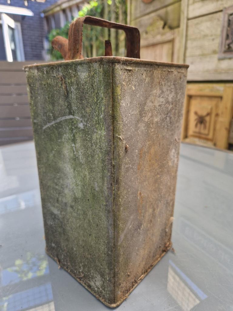 Vintage Esso oliekan - Uniek decoratiestuk, Ophalen of Verzenden