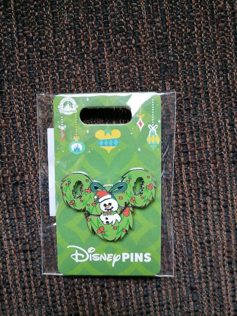 Disney - pin - Kerstkrans, Ophalen of Verzenden, Overige figuren, Nieuw, Overige typen