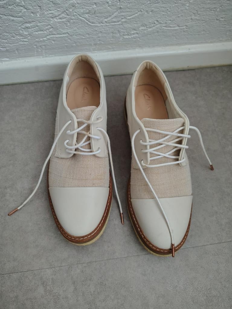 Clarks, Ophalen of Verzenden, Zo goed als nieuw, Zwart, Sneakers of Gympen