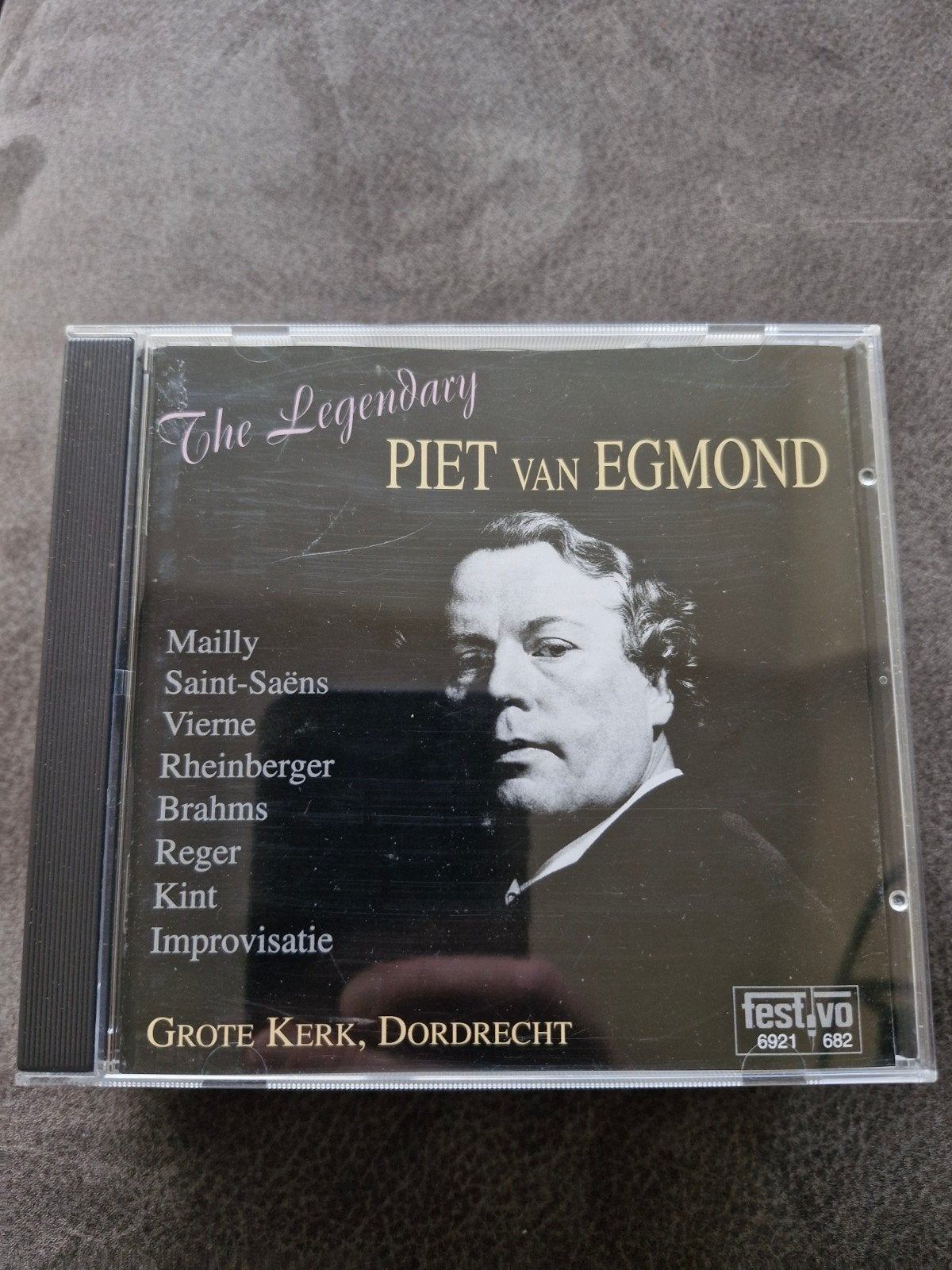 Piet van Egmond - Orgelconcert Grote Kerk Dordrecht CD, Inclusief boekje, Overige componisten, Ophalen of Verzenden, Zo goed als nieuw