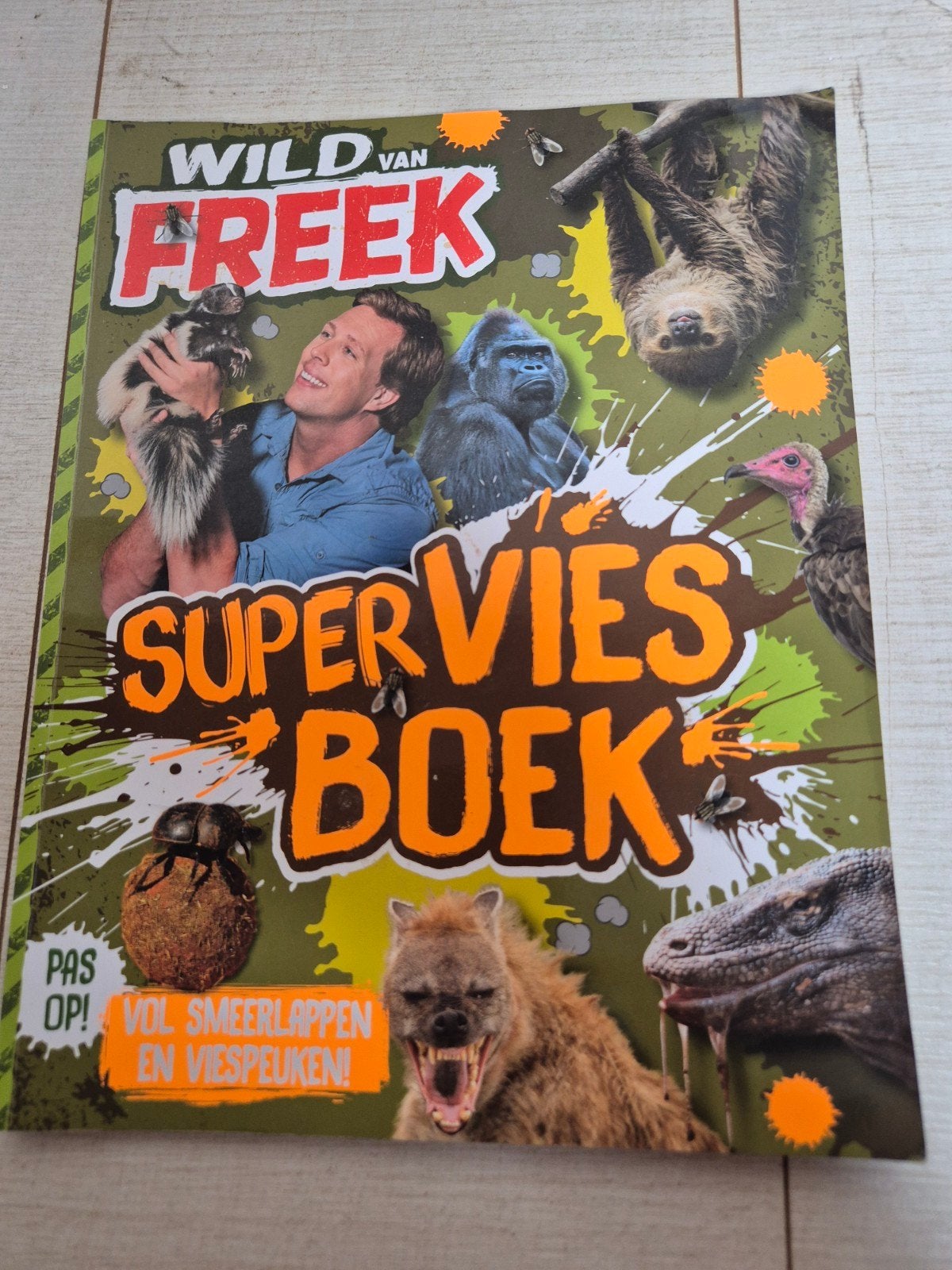 Wild Freek: Super Vies Boek, als NIEUW, Boeken, Tijdschriften en Kranten, Ophalen, Wetenschap en Natuur