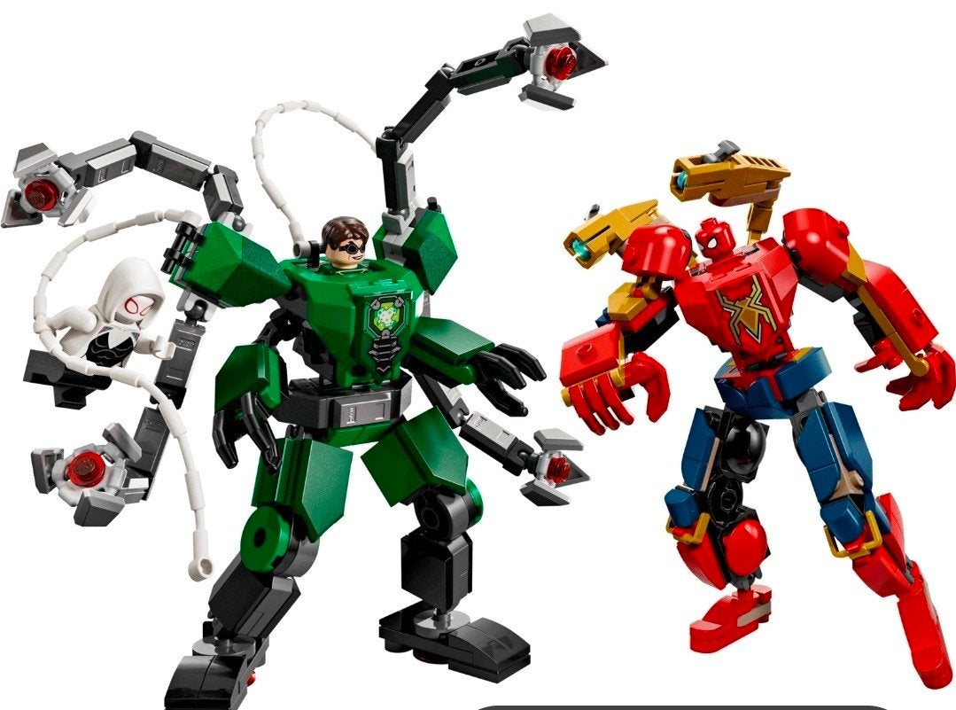 LEGO Spider-Man 76198 Spider-Man & Doctor Octopus Mech, Ophalen of Verzenden, Zo goed als nieuw, Overige merken