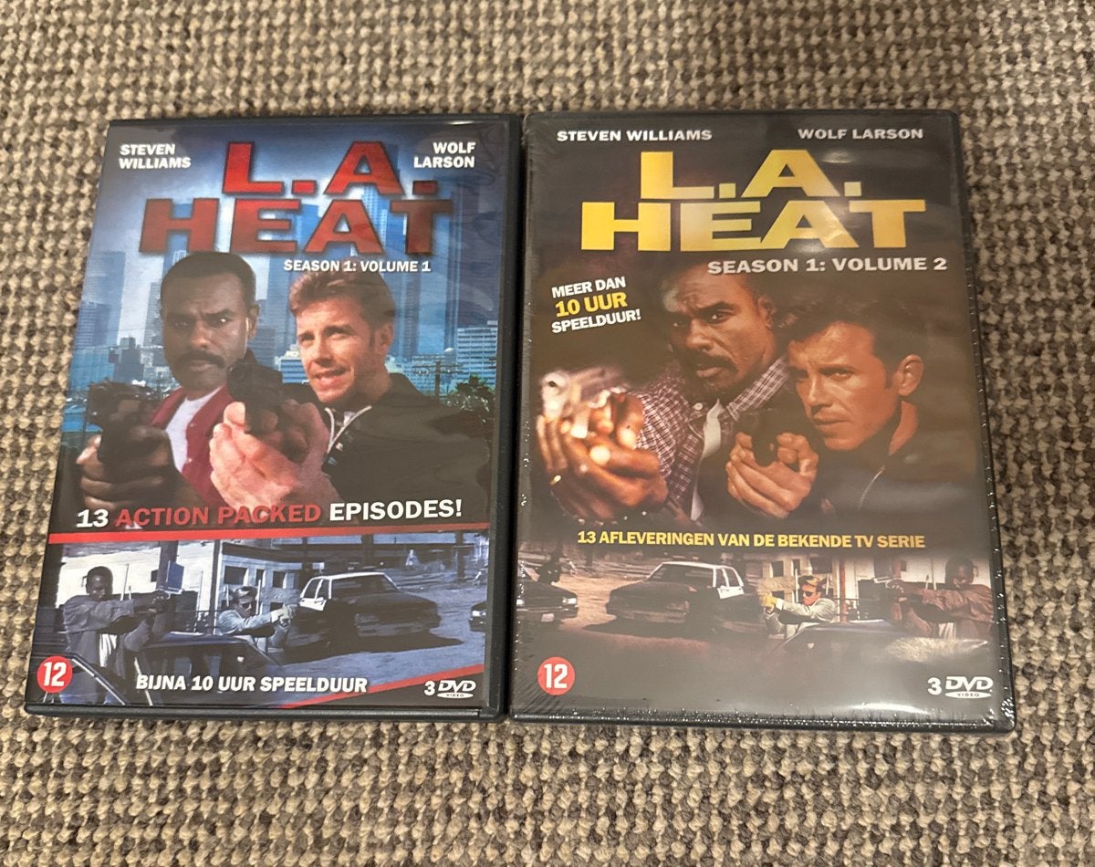 L.A. Heat Seizoen 1: Volume 1 & 2 (DVD), Cd's en Dvd's, Engels, Nederlands, Ophalen of Verzenden, Zo goed als nieuw