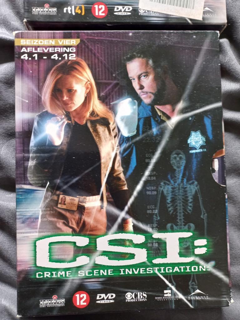 Csi seizoen 4, delen,zie foto s, Vanaf 12 jaar, Ophalen, Zo goed als nieuw, Detective en Krimi