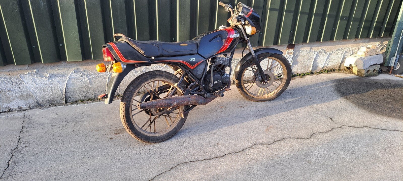yamaha RD 50cc, Ophalen, Yamaha
