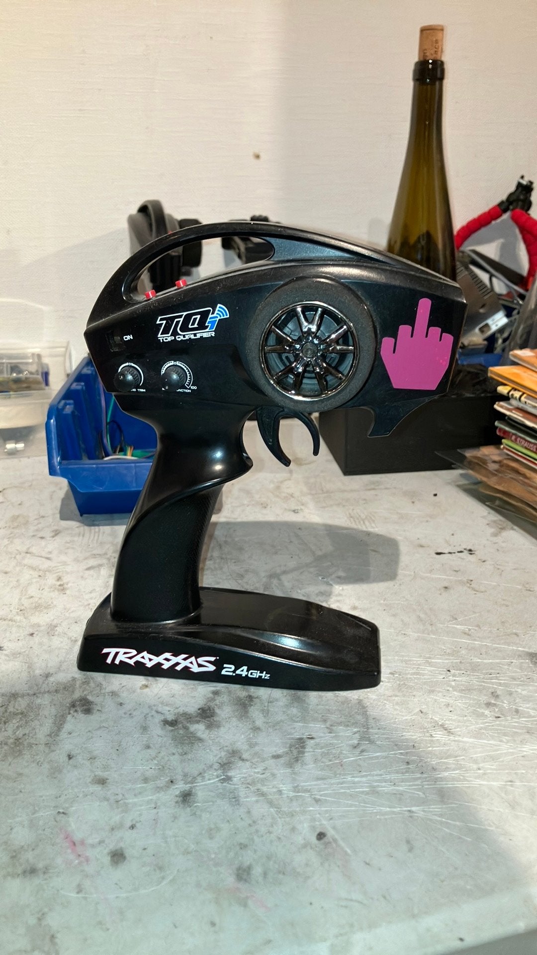 Traxxas TQI zender, Ophalen of Verzenden, Gebruikt
