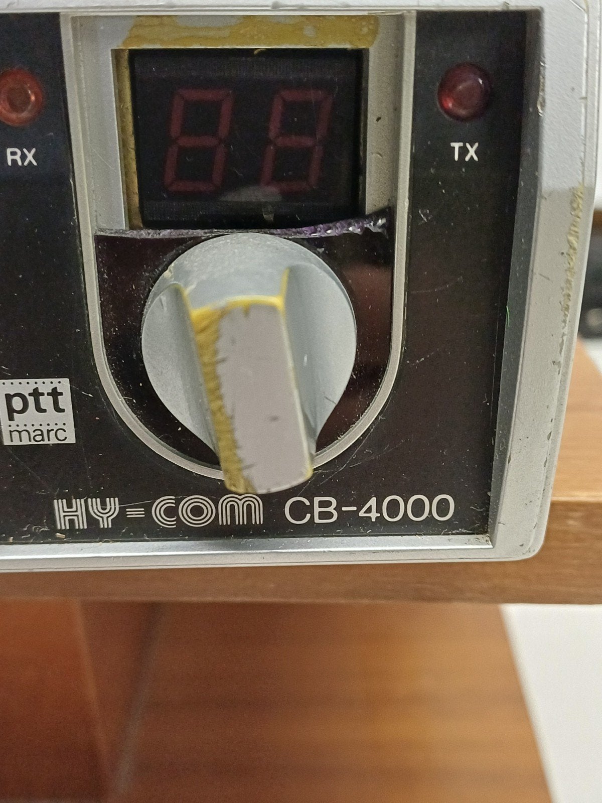 Hy-Com CB-4000 Transceiver 27mc bakje met handmike, Ophalen of Verzenden