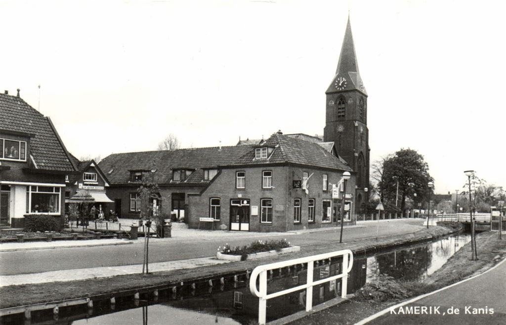 Kamerik, de Kanis - dorpsgezicht - ongelopen, Ophalen of Verzenden, 1960 tot 1980, Ongelopen, Utrecht
