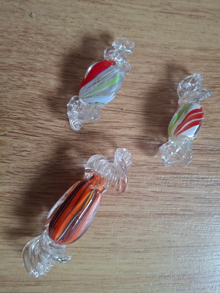 Glazen snoepjes., Antiek en Kunst, Antiek | Glas en Kristal, Ophalen of Verzenden
