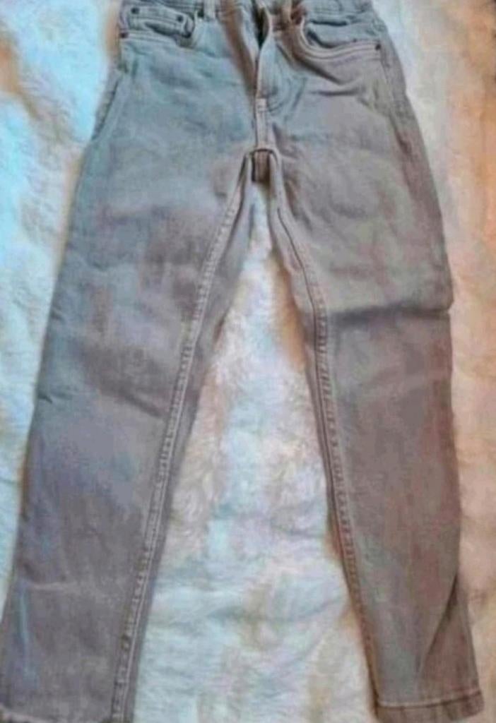 Zara Beige Spijkerbroek Maat 128, Broek, Ophalen of Verzenden, Zo goed als nieuw, Zara