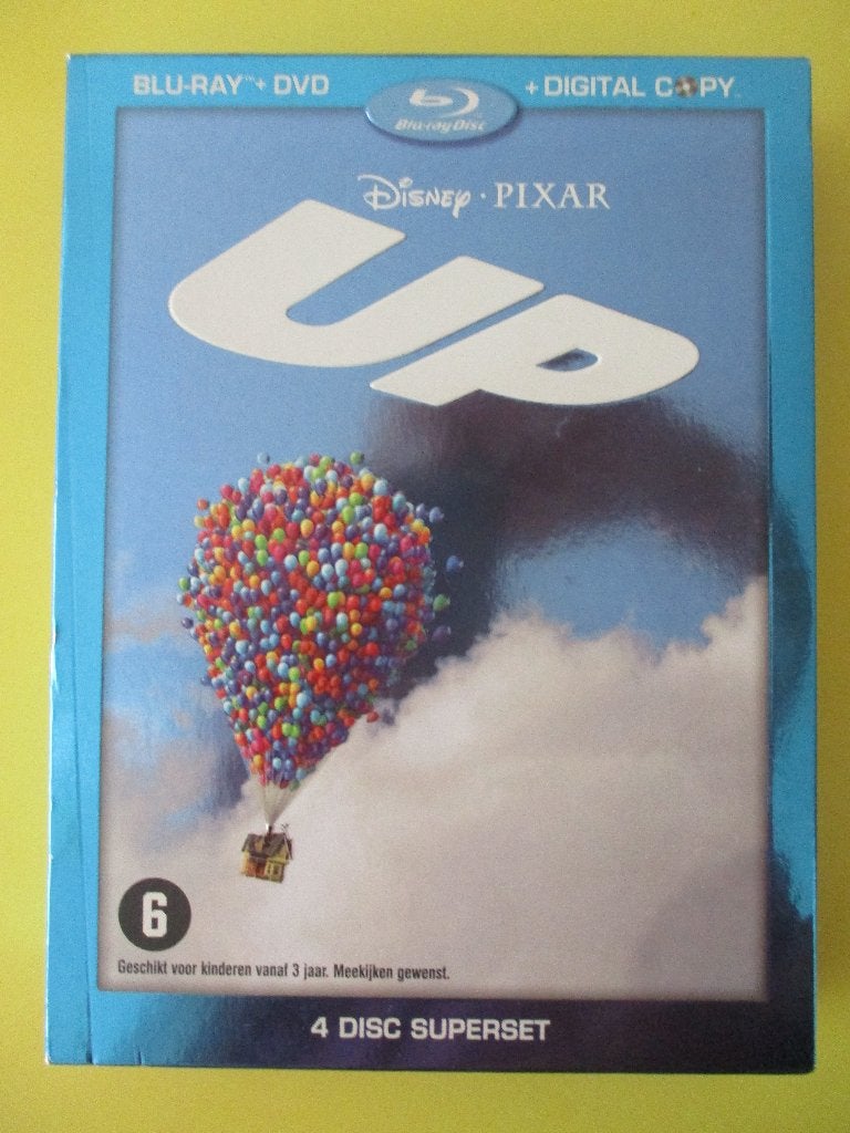 UP - Disney ( BOX met 2 Blu-Rays en 2 DVD's ), Ophalen of Verzenden, Zo goed als nieuw, Tekenfilms en Animatie, Boxset