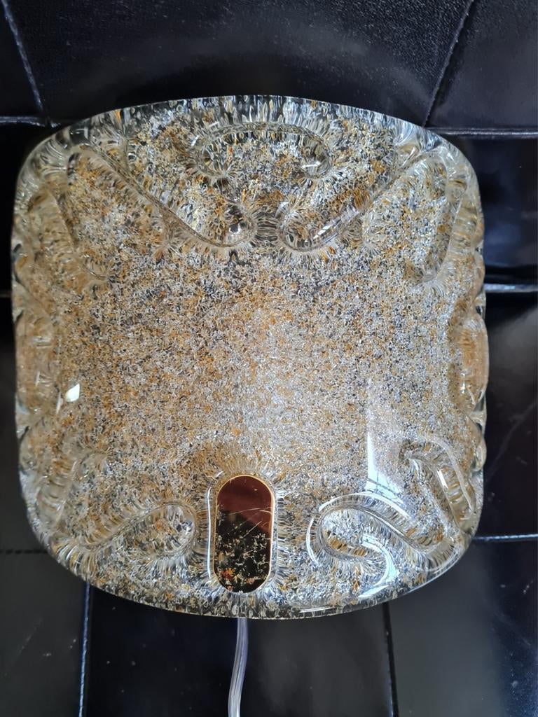 Vintage Vetreria Vistosi Murano Wandlamp, Ophalen of Verzenden
