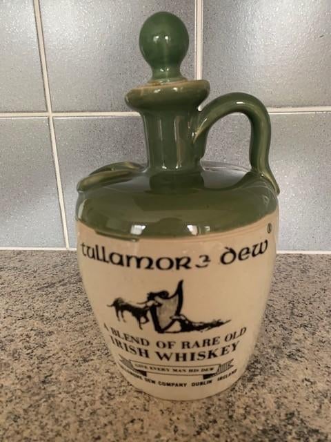 tullamore dew whiskey kruikje, Verzamelen, Merken en Reclamevoorwerpen, Ophalen of Verzenden