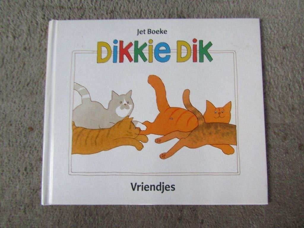 Boek: Dikkie Dik - Vriendjes, Ophalen of Verzenden, Gelezen, Jet Boeke, 2 tot 3 jaar