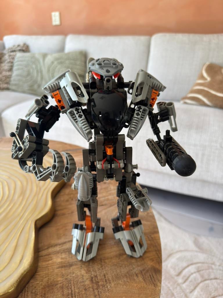 Lego Bionicle 8557 Exo-Toa incl. instructies, Verzamelen, Transformers, Gebruikt, G1, Ophalen of Verzenden