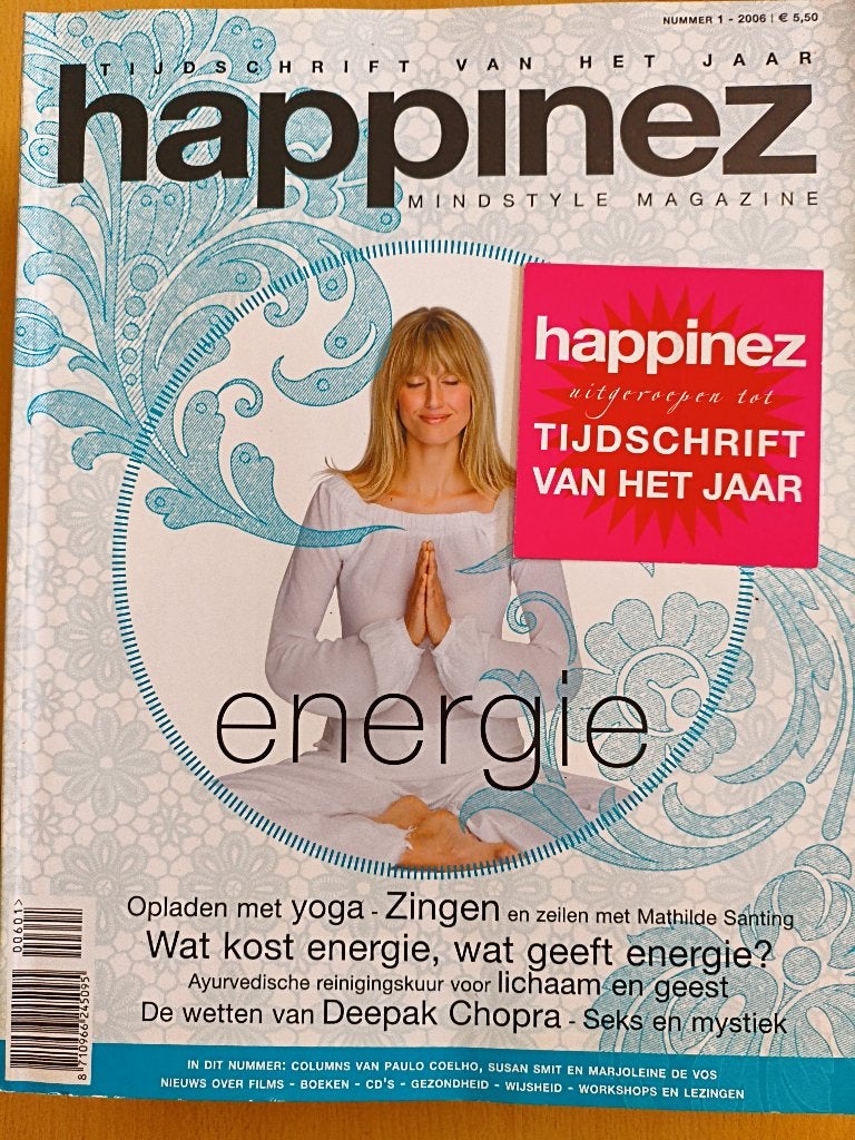 Happinez: complete jaargangen 2006 & 2007, Boeken, Ophalen of Verzenden, Zo goed als nieuw, Overige typen