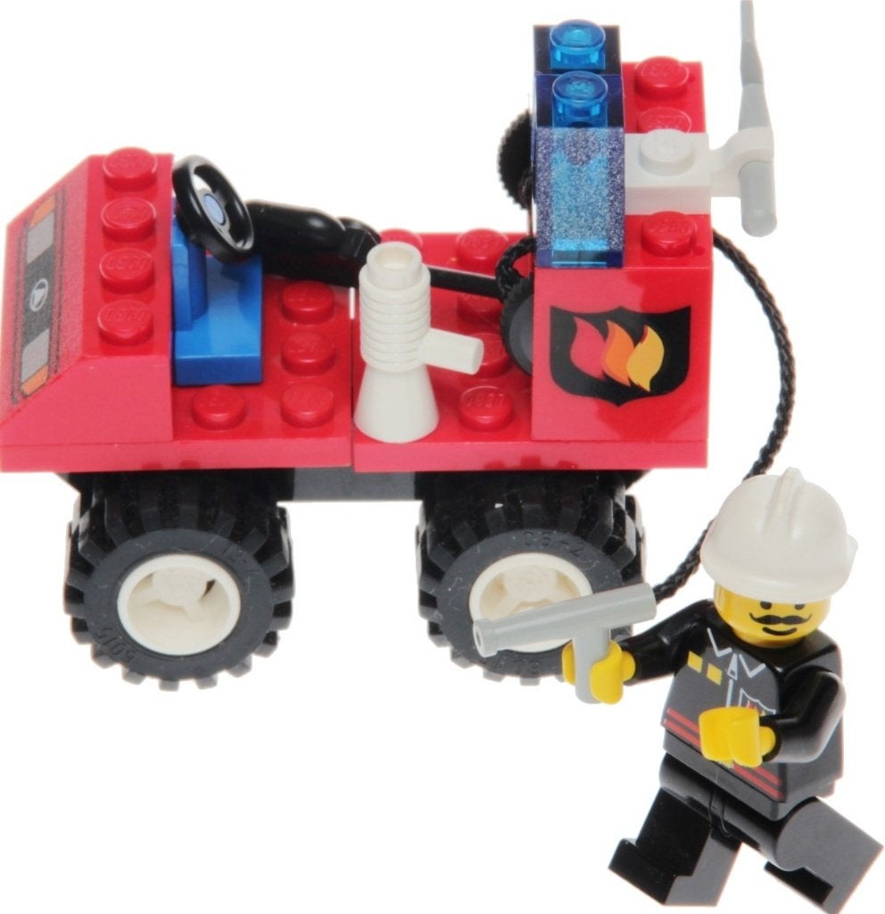 LEGO Town 6407 Fire Chief, Overige thema's, Lego, Ophalen of Verzenden, Zo goed als nieuw