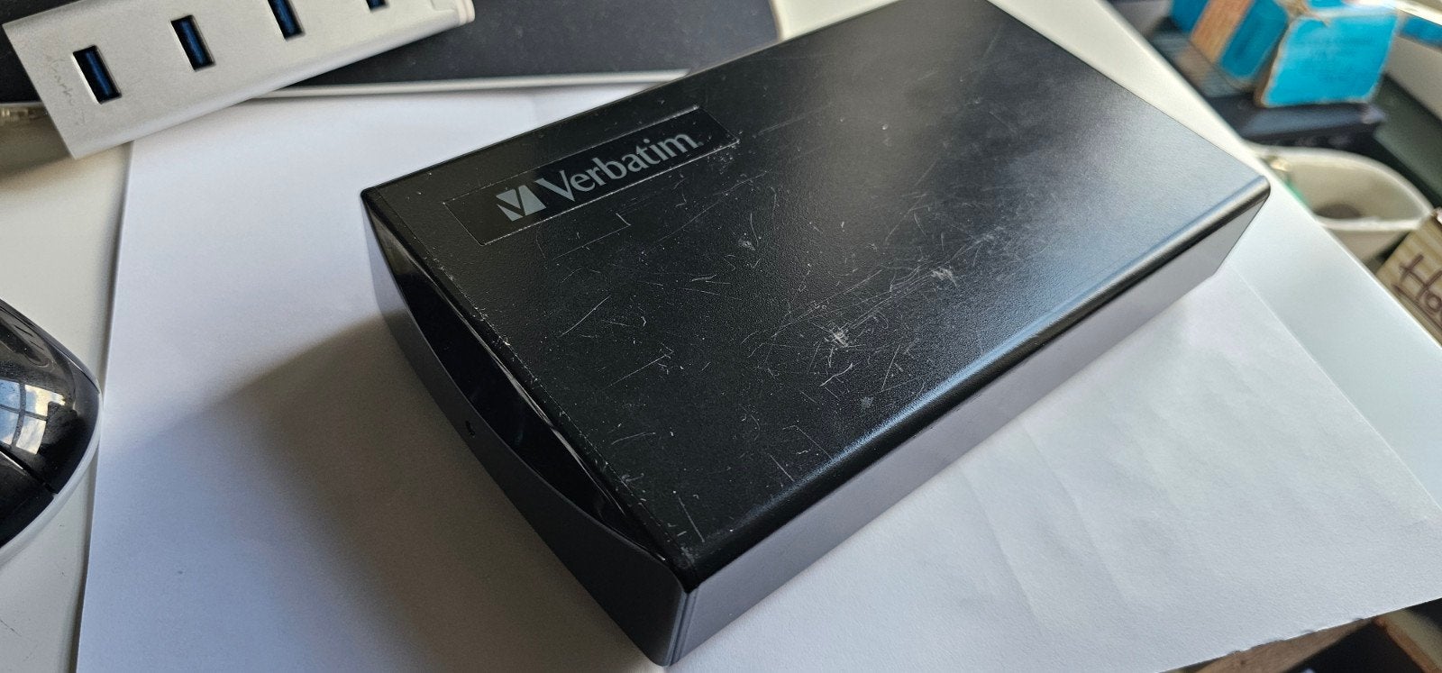 Verbatim Externe HDD 1TB USB, Computers en Software, Gebruikt, Server, HDD, Ophalen of Verzenden