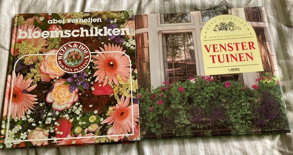 Bloemschikken & Venster Tuinen Boeken, Ophalen of Verzenden, Zo goed als nieuw, Bloemschikken, Groendecoratie