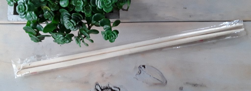 Lange chinese eetstokjes - nieuw, Nieuw, Ophalen of Verzenden, Hout, Los bestek