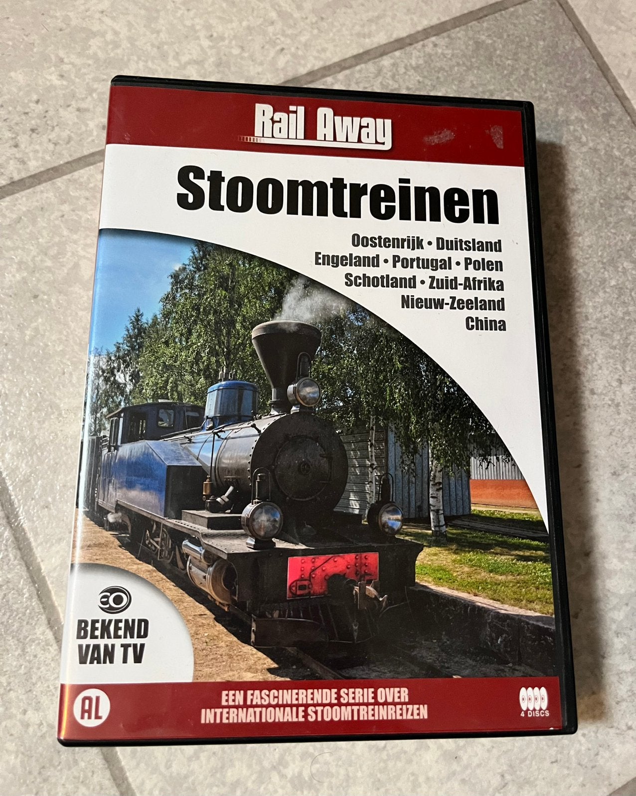 Rail Away Stoomtreinen, Ophalen, Alle leeftijden, Nederlands, Zo goed als nieuw
