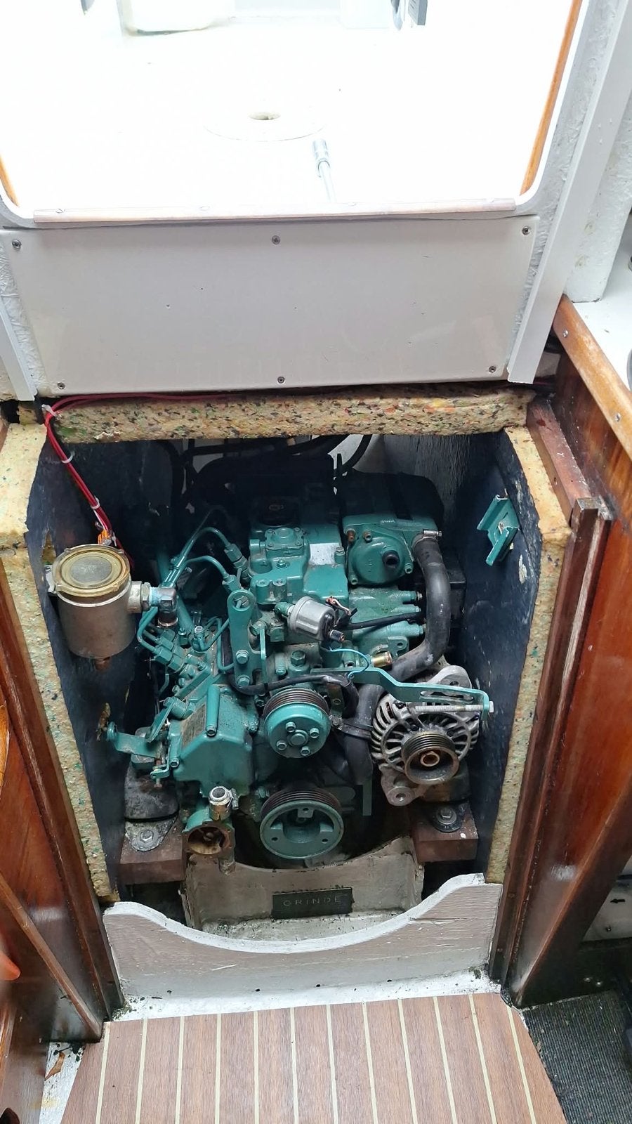 Volvo Penta D1-20 Dieselmotor - Te Reviseren, Ophalen, 10 tot 30 pk, Gebruikt, Binnenboordmotor