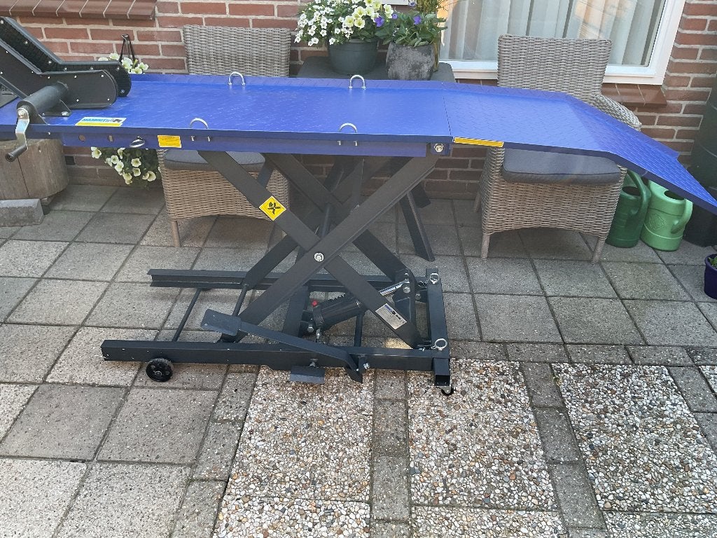 Heftafel, Ophalen, Zo goed als nieuw, Minder dan 70 cm, Inklapbaar