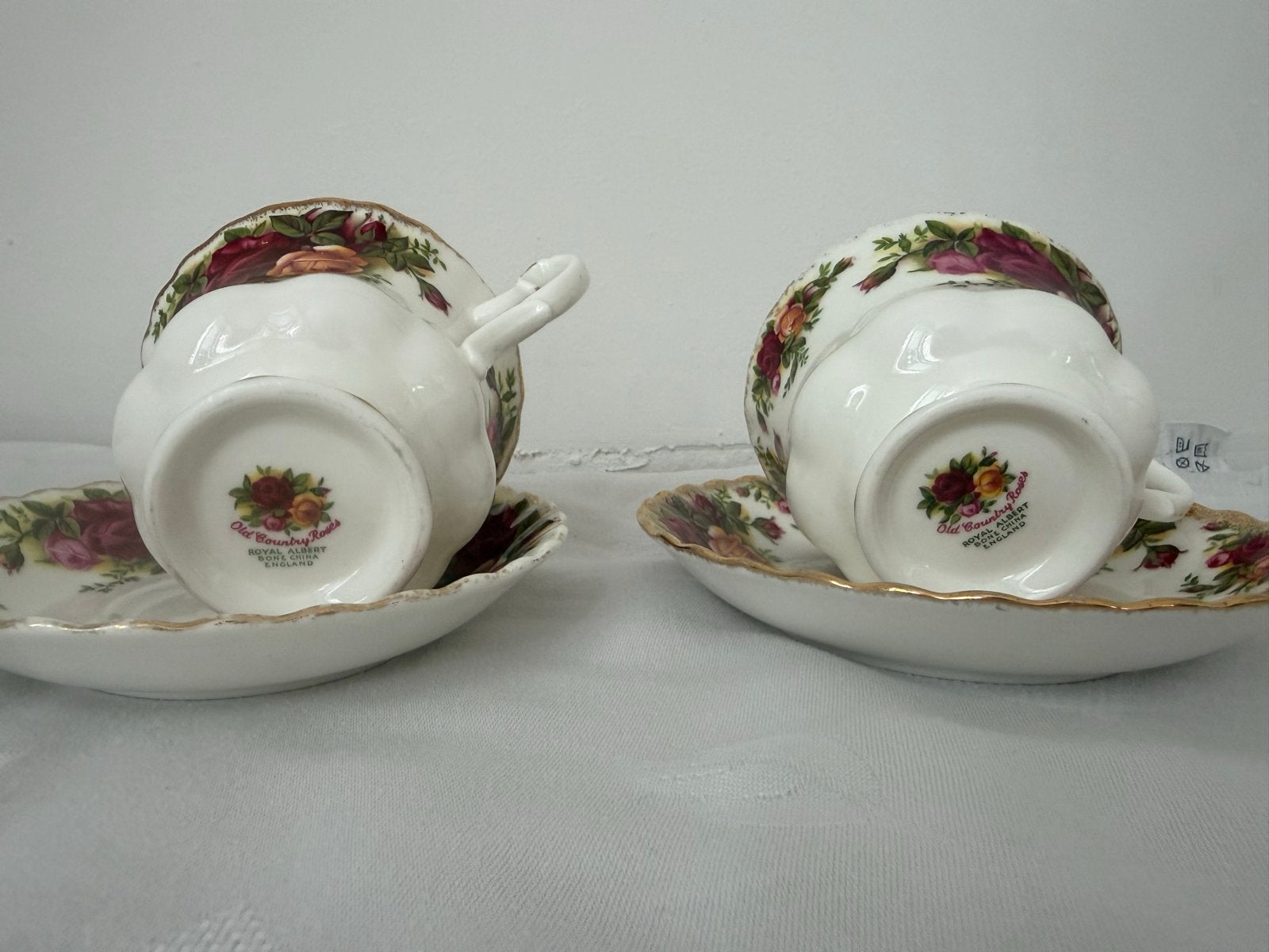 Royal Albert Old Country Roses kop en schotel set (2 stuks), Ophalen of Verzenden