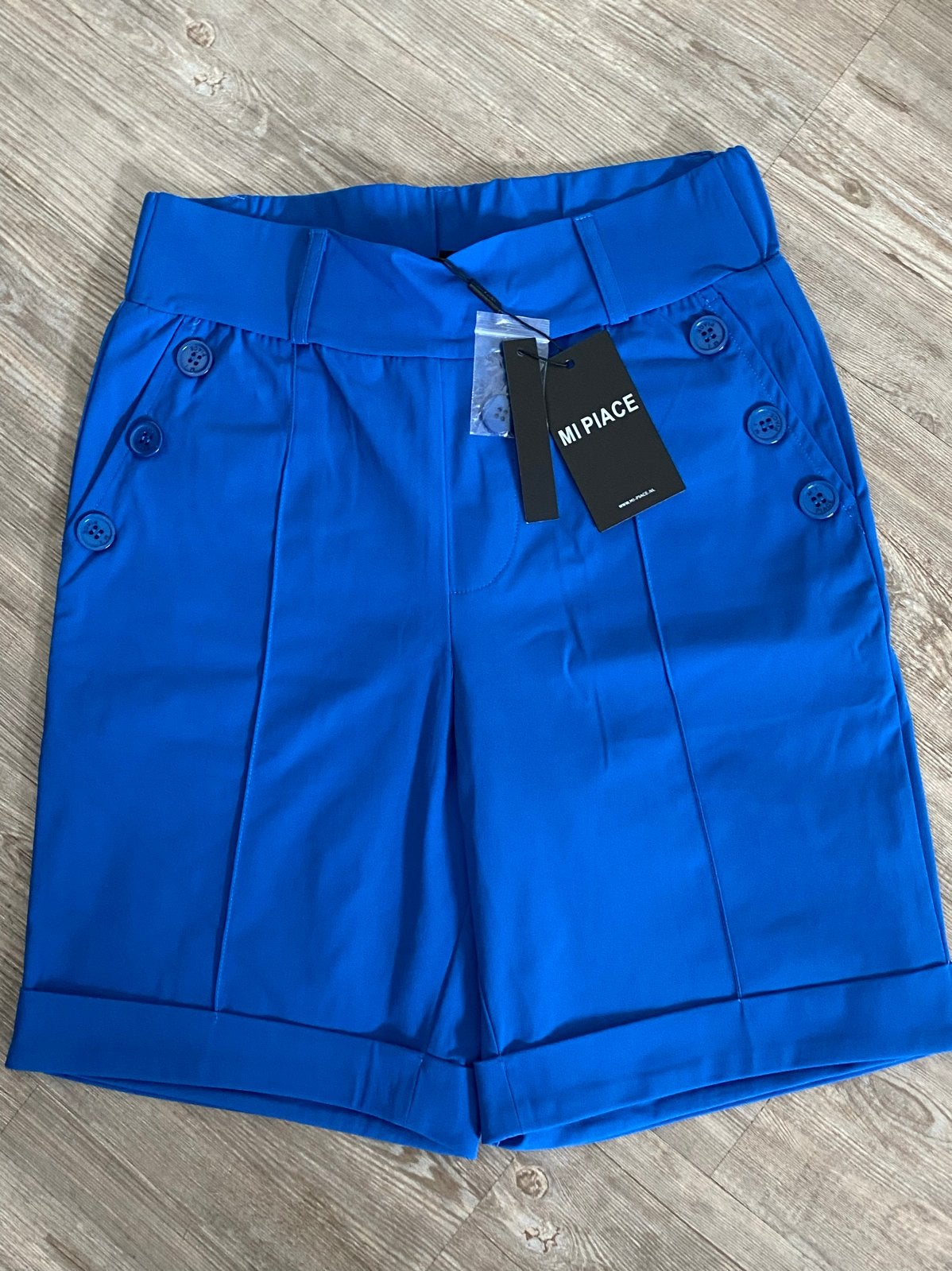 Mi Piace Bermuda Royal Blue Travel Kwaliteit Maat XS, Kort, Blauw, Nieuw, Ophalen of Verzenden