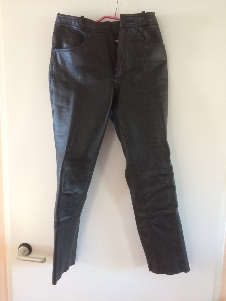 RUILEN: nieuw sportief leren motor broek (IXS) voor vrouw, Ophalen of Verzenden, Nieuw met kaartje, Broek | leer