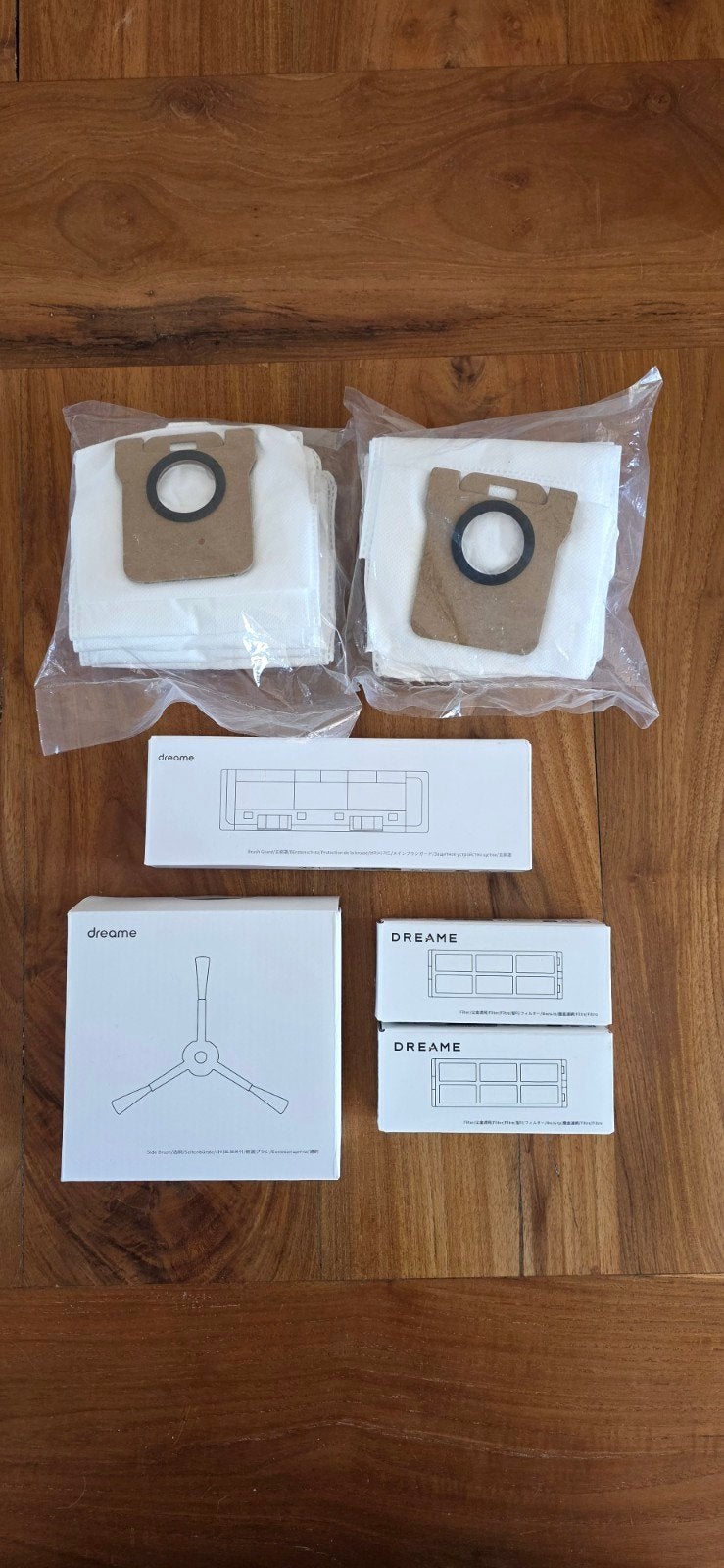 Dreame accessoires: borstel, filters, borstelbeschermer, zak, Ophalen of Verzenden, Nieuw