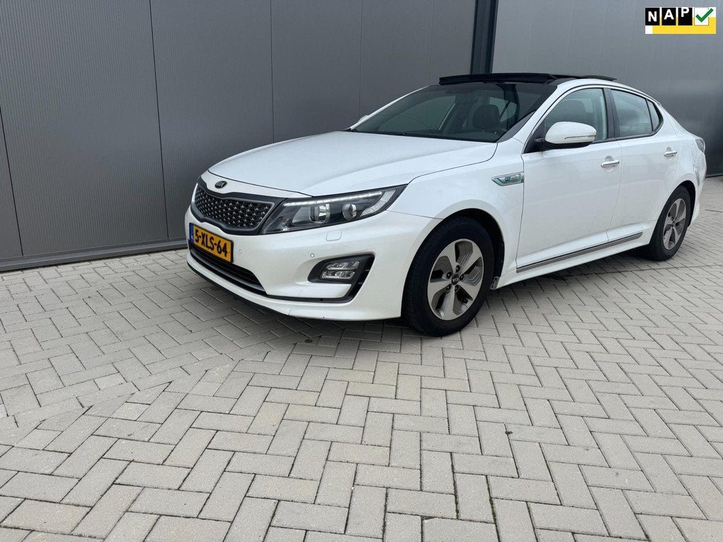 Kia Optima 2.0 CVVT Hybrid ExecutiveLine automaatbak, Euro 5, Gebruikt, Zwart, 4 cilinders