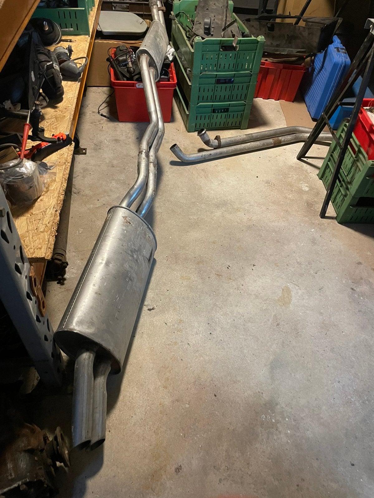 Bijna nieuwe uitlaat BMW E30 325i, Ophalen, Gebruikt, BMW