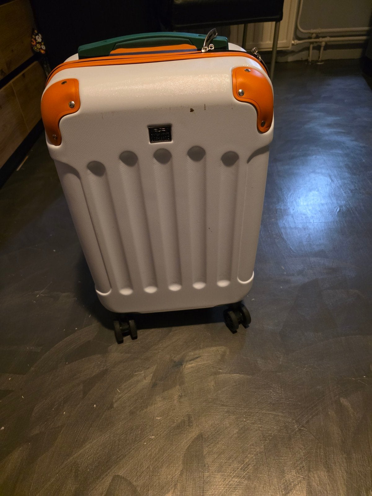 Koffertje Postcodeloterij - Handig en Compact, Wieltjes, Gebruikt, 50 tot 60 cm, Hard kunststof