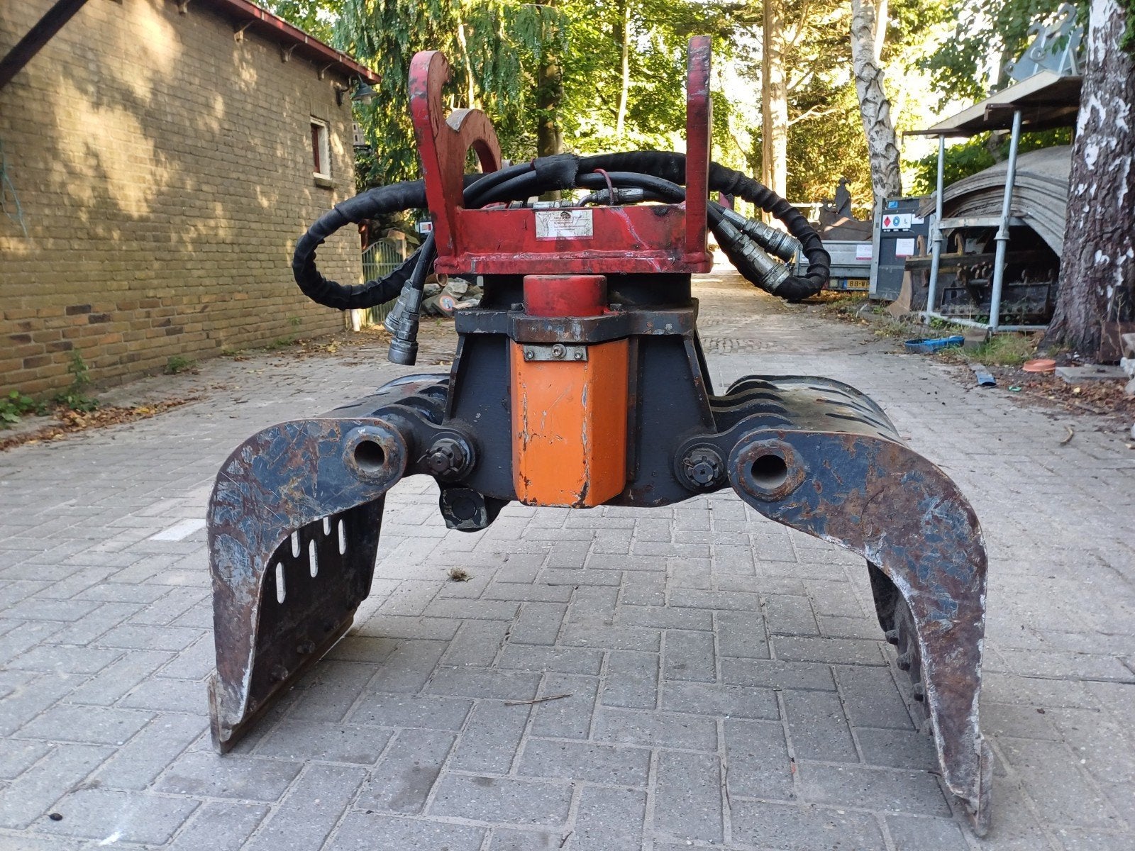 Cw10 Heuss sorteergrijper sorteerknijper, Ophalen, Graafmachine