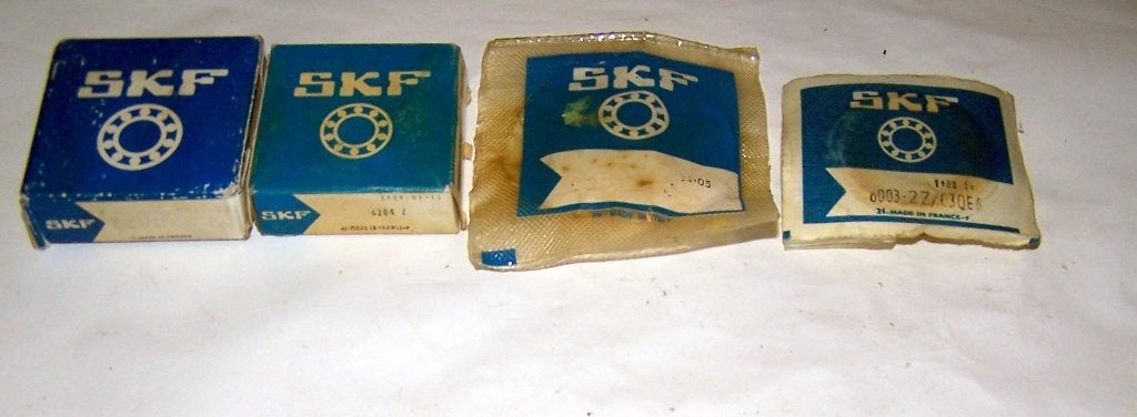 4 X verschillende SKF lagers. Nieuw in verpakking., Doe-het-zelf en Verbouw, Gereedschap | Machine-onderdelen en Toebehoren, Ophalen of Verzenden