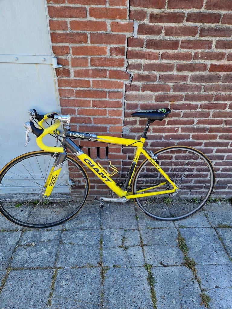 Giant racefiets - Dames - Gebruikt, Fietsen en Brommers, Fietsen | Racefietsen, Ophalen, 28 inch, Gebruikt, 10 tot 15 versnellingen
